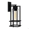Quoizel Damien 1-Light Earth Black Outdoor Wall Lantern DMN8407EK - alternate 1